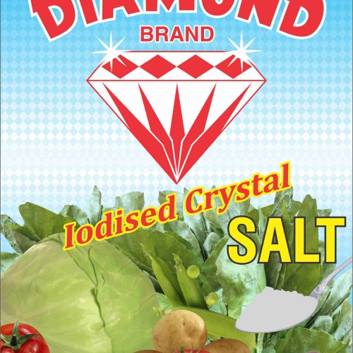 Diamond brand iodised crystal salt